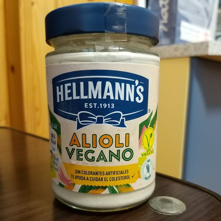 photo of Hellmann’s Alioli vegano shared by @valmar on  03 Apr 2022 - review