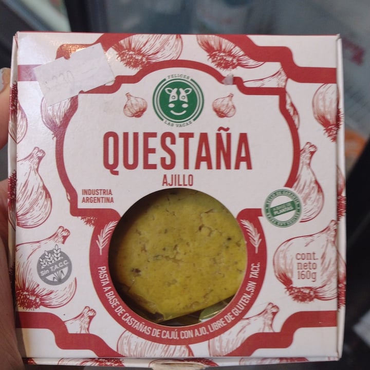 review photo of Felices Las Vacas Questaña Queso Vegano Ahumado shared by @sofidebona on 20 Apr 2021 - review