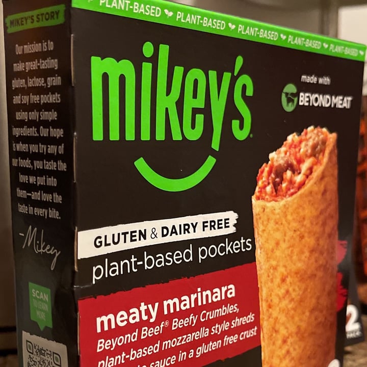 photo of Mikey’s Meaty Marinara Plant-Based Pockets shared by @iseekplants on  12 Oct 2021 - review