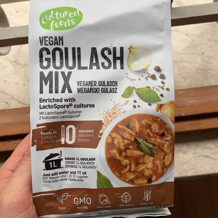 photo of Cultured Foods Vegan Goulash Mix shared by @thereformer on  11 Jun 2022 - review