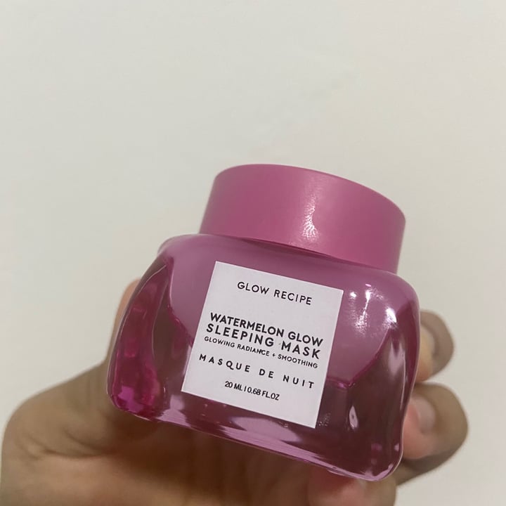 photo of Glow recipe Watermelon Glow Sleeping Mask shared by @azrarauff on  06 Dec 2020 - review