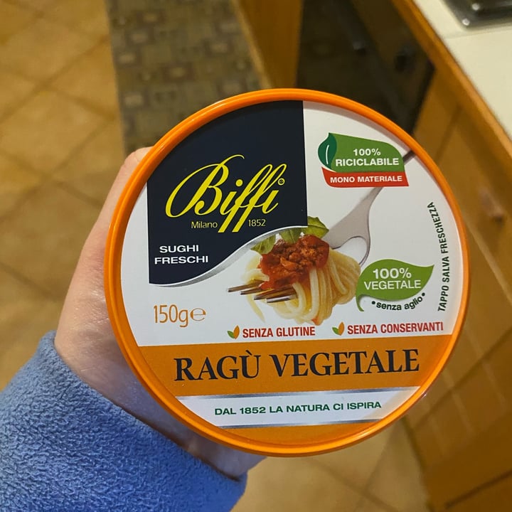 photo of Biffi Ragù vegetale shared by @martib on  14 Apr 2022 - review