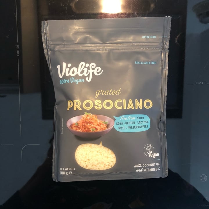 photo of Violife Prosociano Grated shared by @raffamarini on  13 May 2022 - review