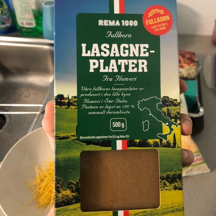 review photo of Rema 1000 lasagne plater shared by @flaviazoe on 12 Jun 2022 - review