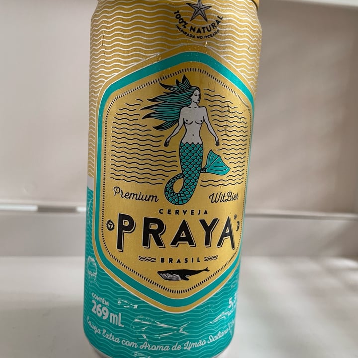 photo of Cerveja Praya Cerveja de latinha shared by @carolinalumy on  12 May 2022 - review