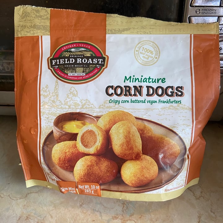 review photo of Field Roast Miniature Corn Dogs shared by @heidiharmony on 26 Apr 2020 - review