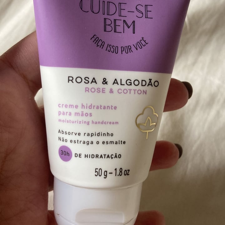 review photo of O Boticário cuide-se bem rosa e algodão shared by @izabelaalc on 07 May 2022 - review