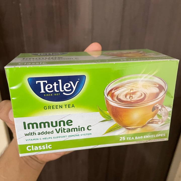 photo of Tetley Green Tea Classic shared by @saketanand716vegan on  29 Sep 2021 - review