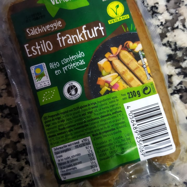 review photo of Vemondo salchiveggie estilo frankfurt shared by @dnvgn on 19 Feb 2022 - review