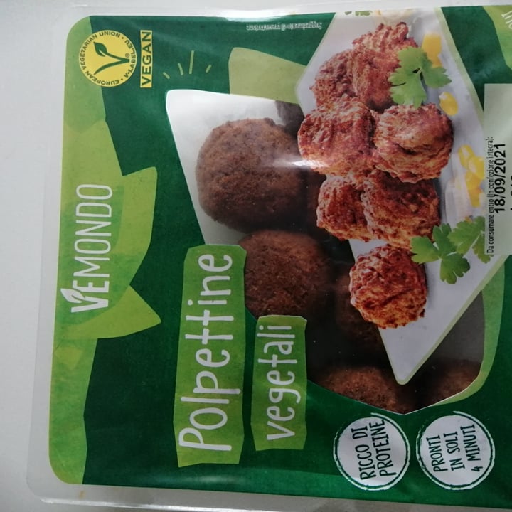 review photo of Vemondo Polpettine vegetali shared by @alinaciccio on 01 Sep 2021 - review