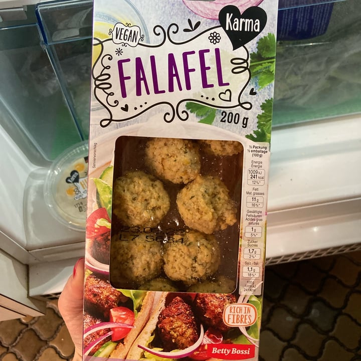 review photo of Karma Karma Betty Bossi Falafel shared by @maragervasoni on 10 Mar 2022 - review