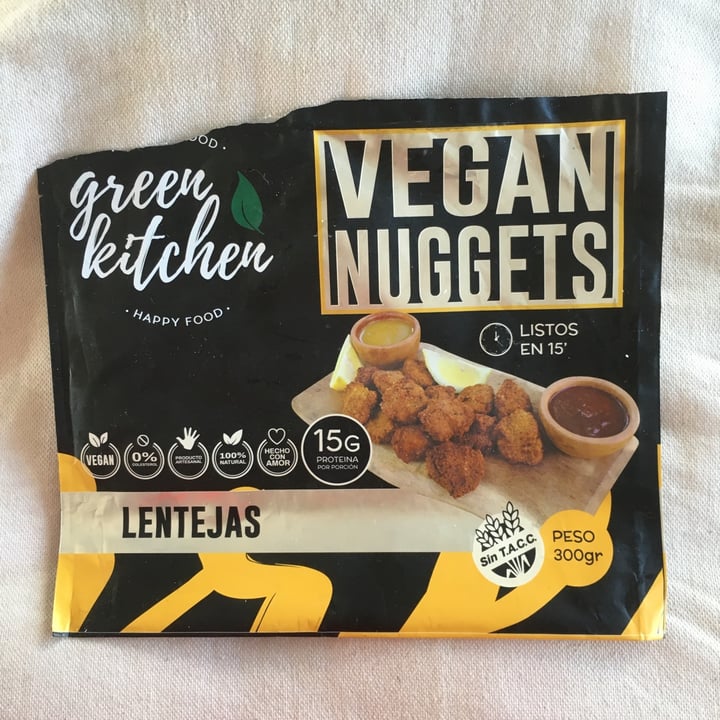 photo of Green kitchen Nuggets Veganos de Lentejas shared by @ailujeanney on  24 Apr 2022 - review