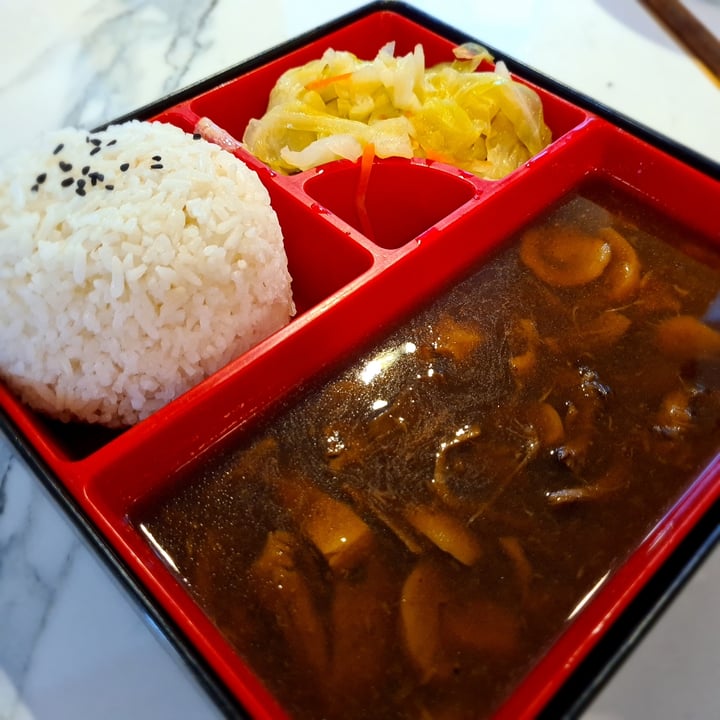 photo of The Clef Cafe Duck Rice Bento shared by @gretchforveg on  10 Jan 2021 - review
