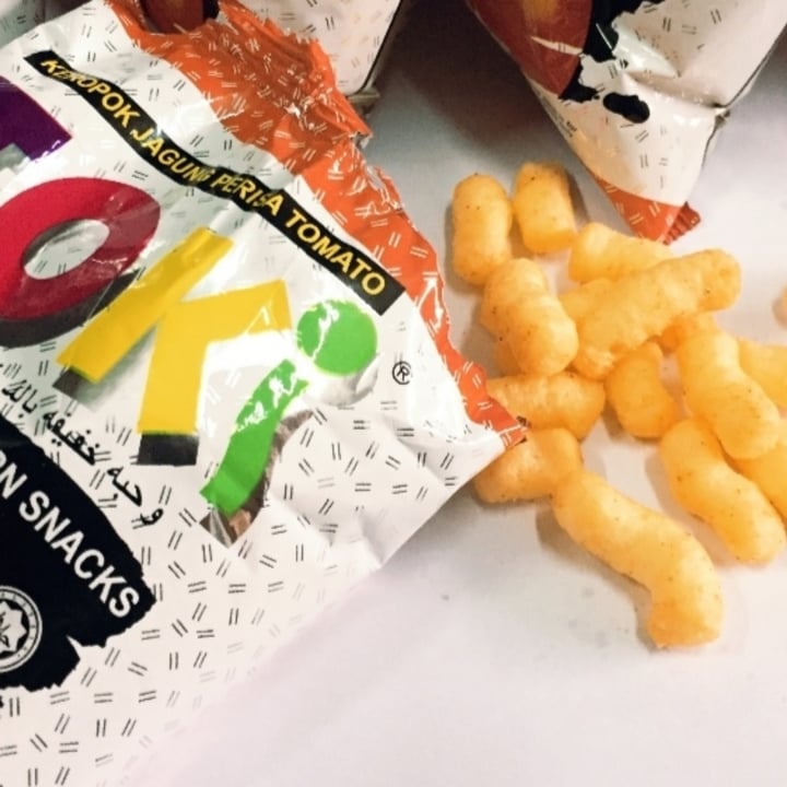 photo of Toki Tomato Flavoured Corn Snacks shared by @moralcompassion4all on  23 Jan 2021 - review
