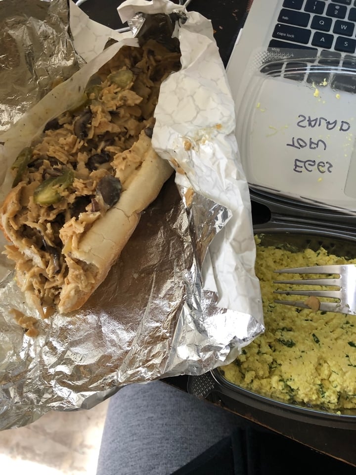 review photo of Vegan Commissary Chicken Cheesesteak shared by @ooothatgirlcaneat on 03 Mar 2020 - review