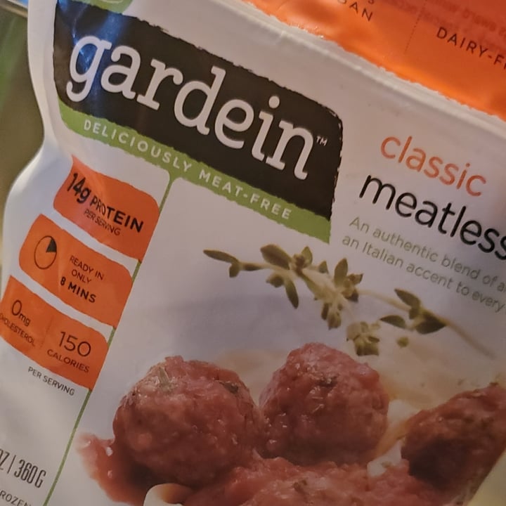 photo of Gardein Classic Meatless Meatballs shared by @tsquared on  24 Jun 2021 - review