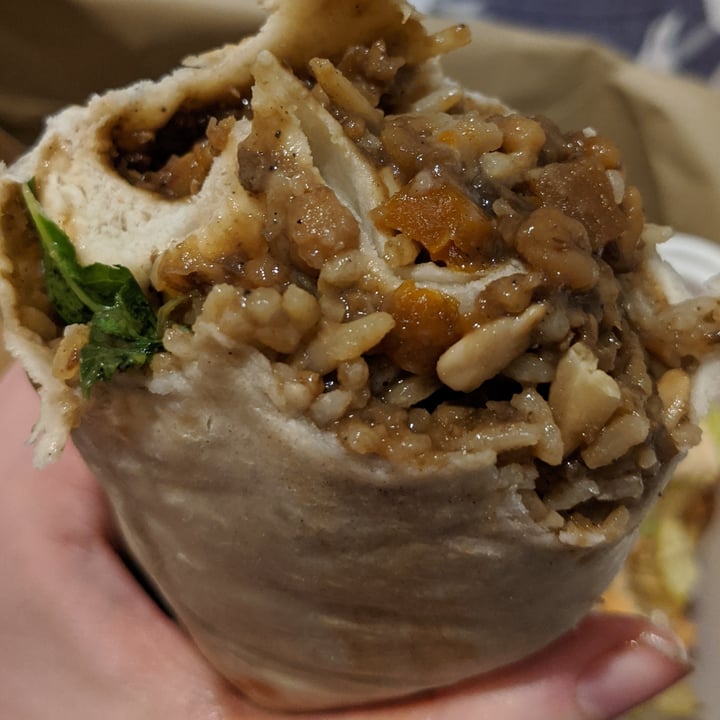 photo of Trusty Buck's Veggie Haggis Burrito shared by @cherrypersimmon on  17 Sep 2020 - review