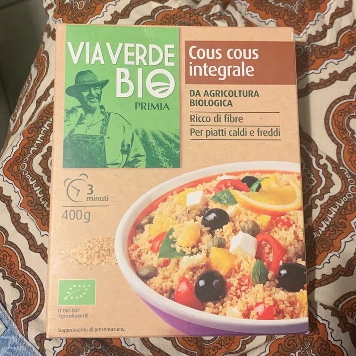 photo of Via Verde Bio Cous cous shared by @marscorti on  12 Sep 2022 - review
