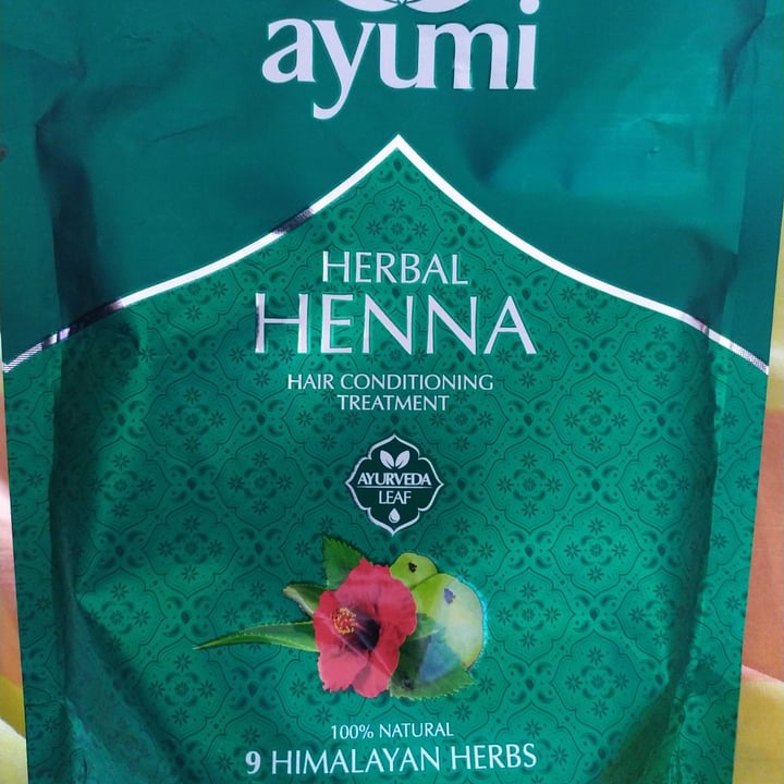 review photo of Ayumi Herbal Henna 9 Himalayan Herbs shared by @luciarussx on 31 Mar 2021 - review