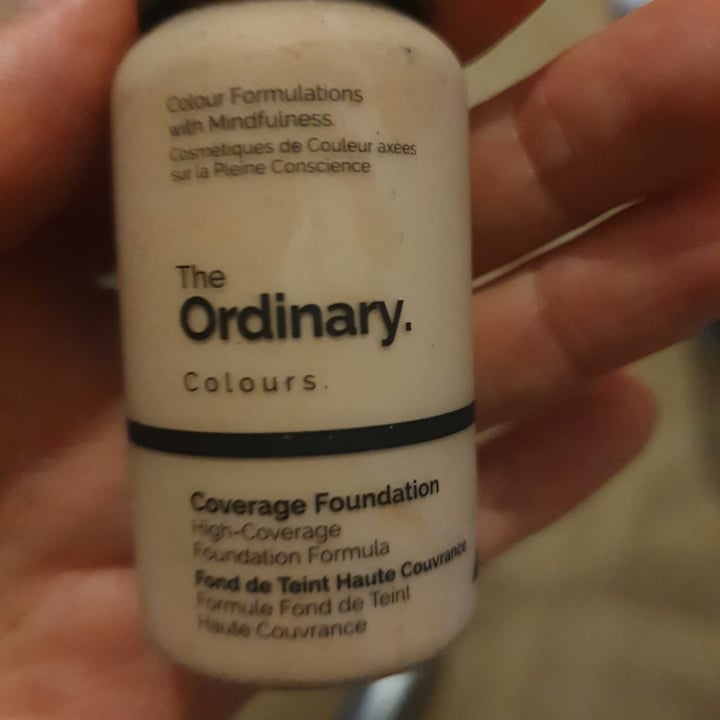 photo of The Ordinary Coverage foundation shared by @aamanda82 on  05 Jul 2021 - review