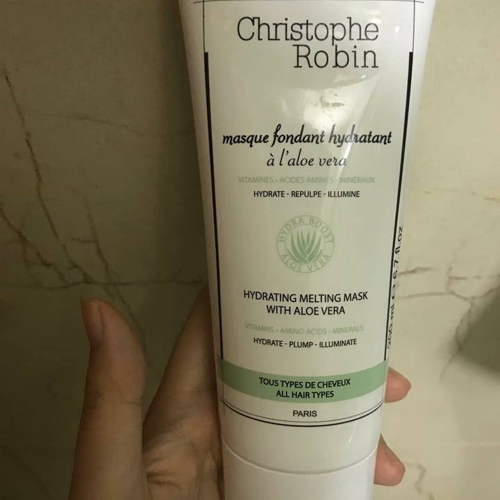 photo of Christophe Robin Hydrating Melting Mask with Aloe Vera shared by @nataliewong on  27 Jun 2020 - review