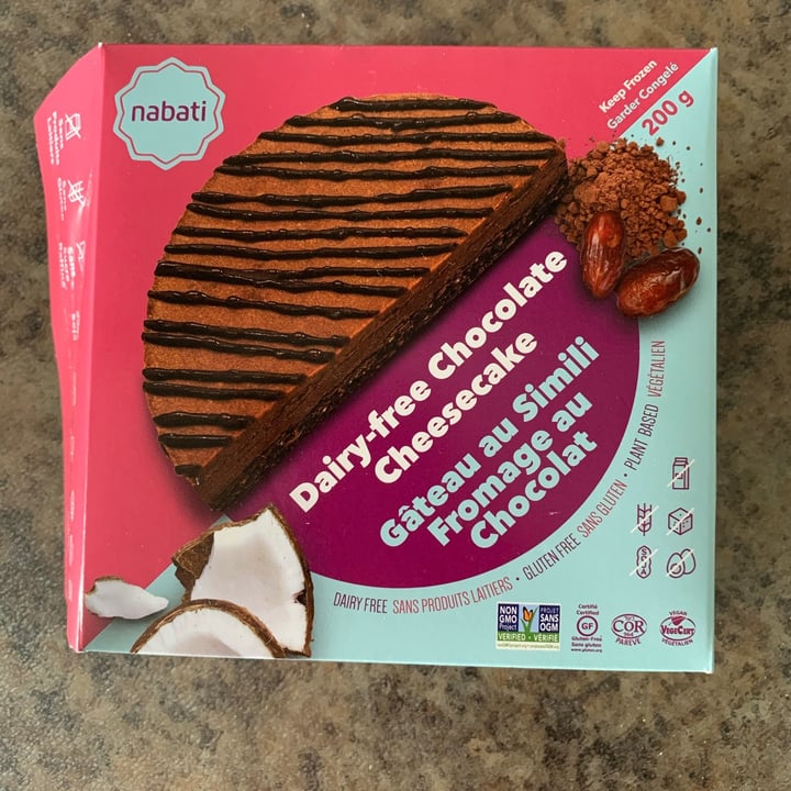 photo of Nabati Dairy Free Chocolate Cheesecake shared by @louisg on  15 Jul 2021 - review