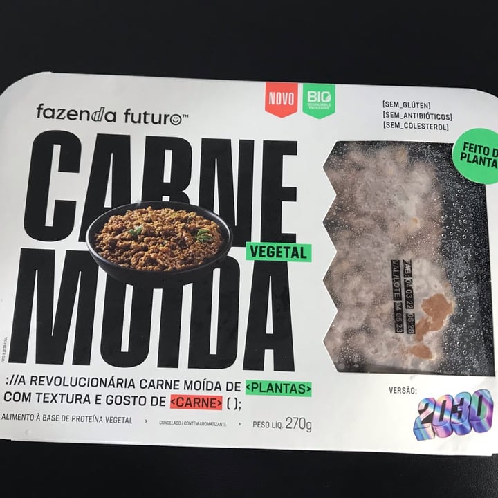 review photo of Fazenda Futuro - Future Farm Carne Moída shared by @angela-rs on 09 May 2022 - review