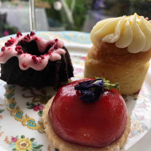 Photo of the dish “afternoon tea vegan”
