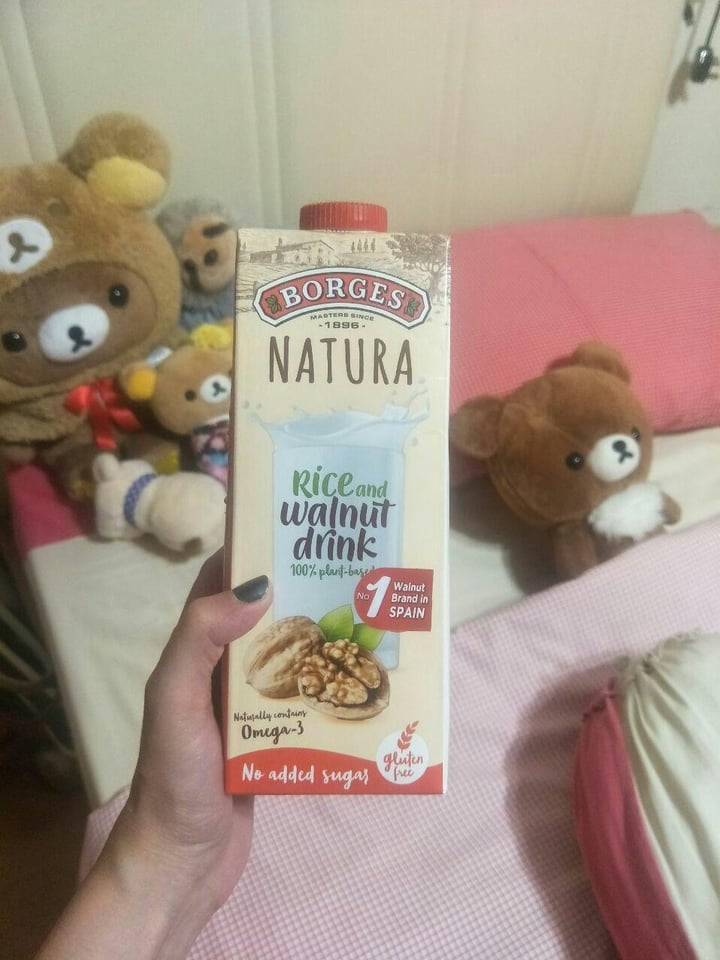 photo of Borges Rice and Walnut Drink shared by @lou on  18 Jul 2019 - review