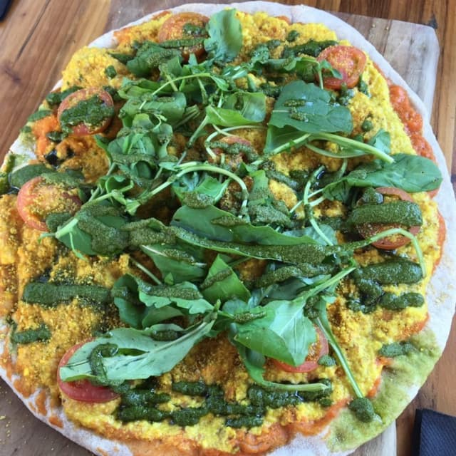 Photo of the dish “Pizza Mediterránea”