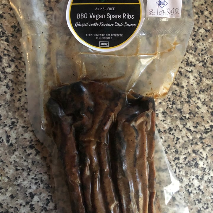 photo of Urban Vegan BBQ Vegan Spare Ribs Glazed with Korean style Sauce shared by @themissanderson on  14 Aug 2021 - review