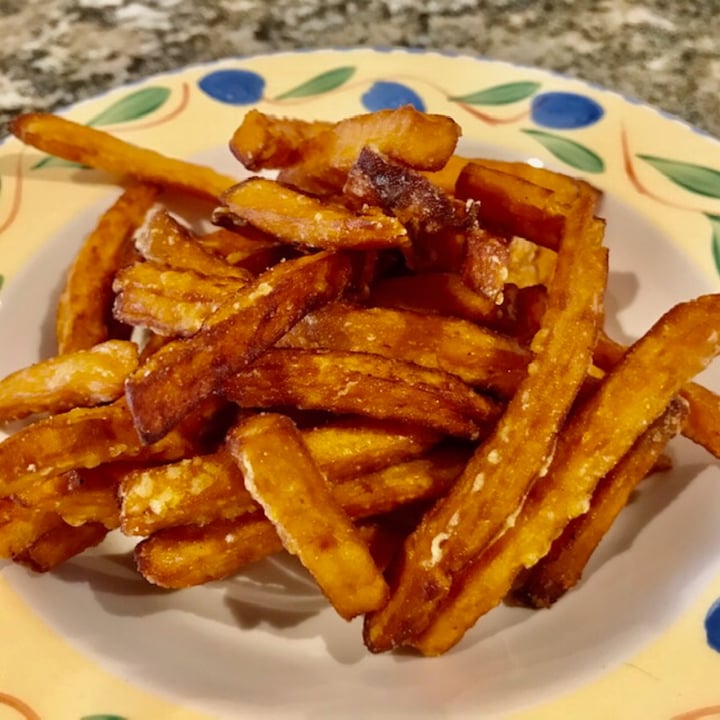 photo of Next Level Burger Hawthorne Organic Skin-On Sweet Potato Fries shared by @pdxveg on  28 Apr 2020 - review