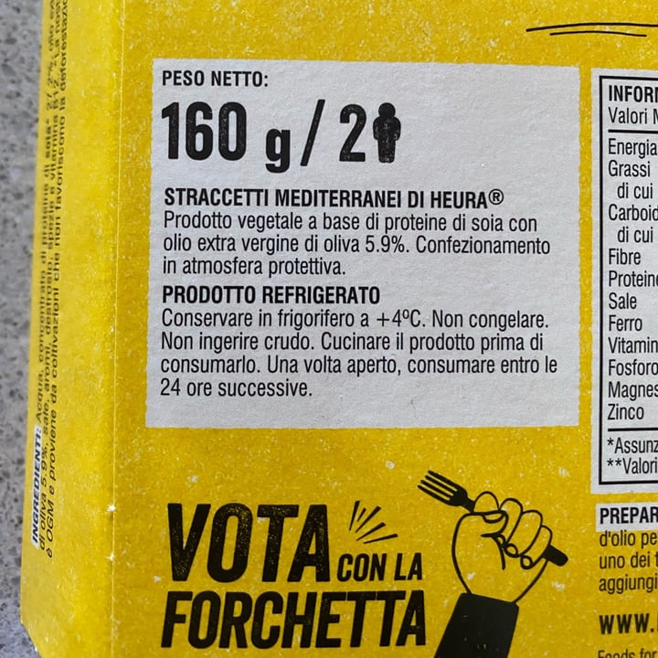 photo of Heura Straccetti Mediterranei shared by @padovavegan on  02 Aug 2022 - review