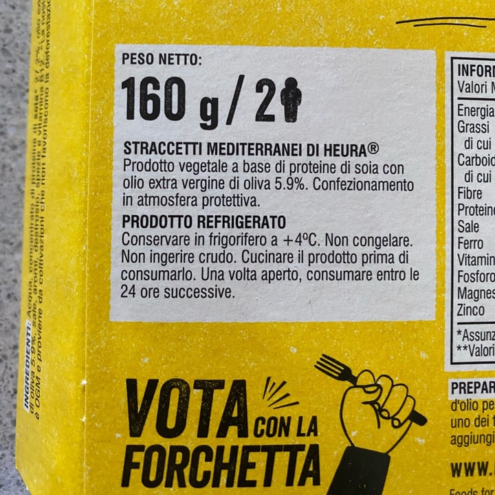 review photo of Heura Straccetti Mediterranei shared by @padovavegan on 02 Aug 2022 - review