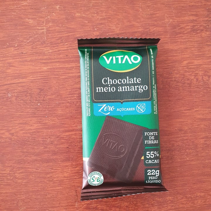 photo of VITAO Chocolate meio amargo shared by @mafavaro on  22 Jun 2022 - review