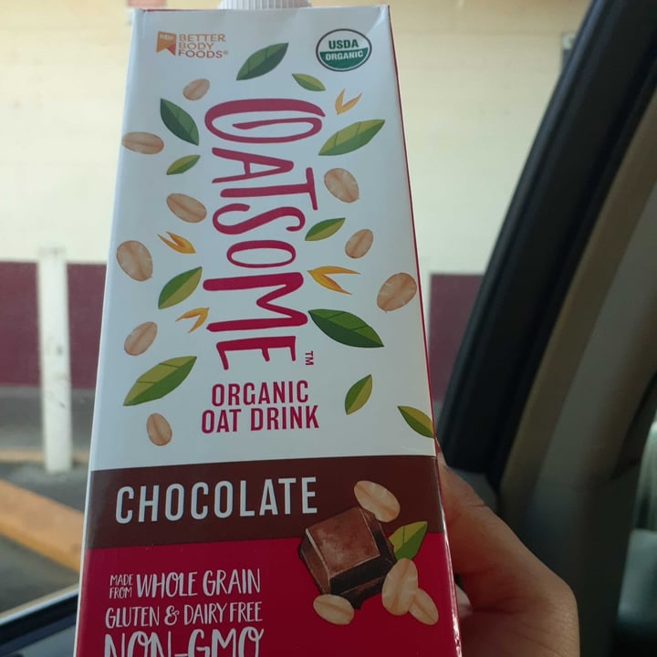 photo of Better Body Foods Chocolate organic oat drink shared by @rain7246 on  16 Jun 2021 - review