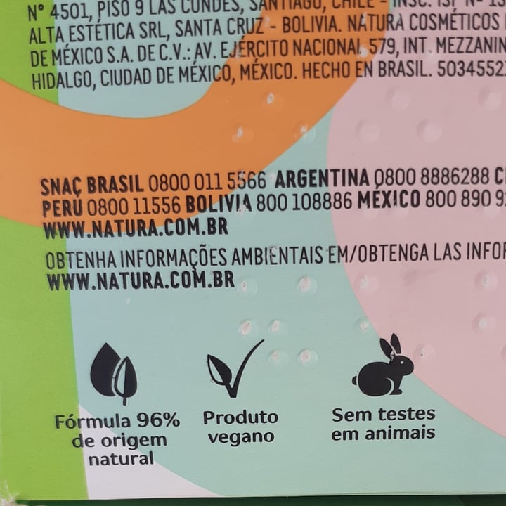 photo of Natura Sabonetes Feliz Dia shared by @tainaluci on  05 Jan 2022 - review