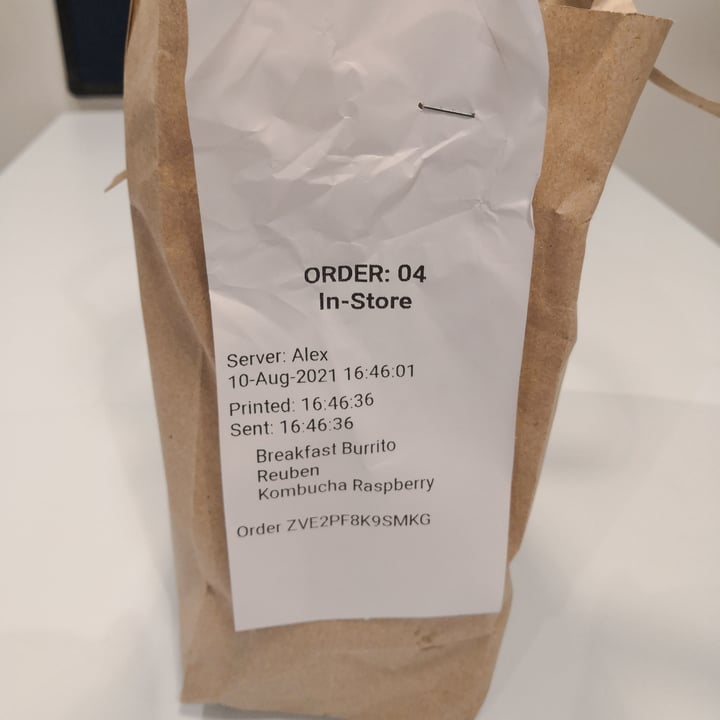 review photo of Vegan Sandwich Co Reuben shared by @totoro on 01 Sep 2021 - review