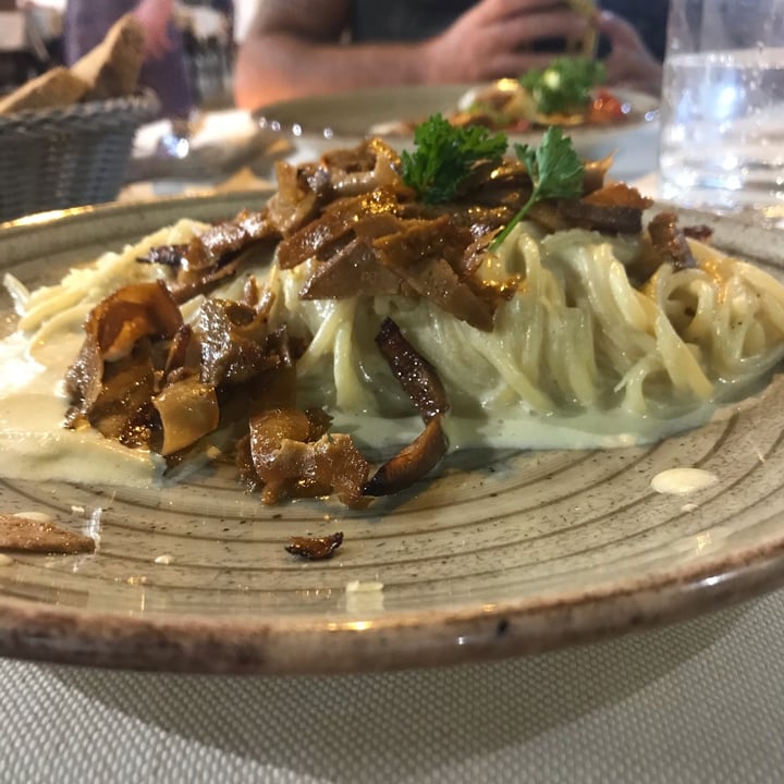 photo of Ristorante Gintilla Cagliari Spaghetti alla Carbonara shared by @chiaracatarci on  13 Aug 2022 - review