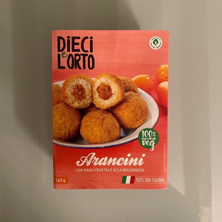 photo of Dieci L'orto Arancini shared by @eliimanfrin on  24 Jul 2022 - review