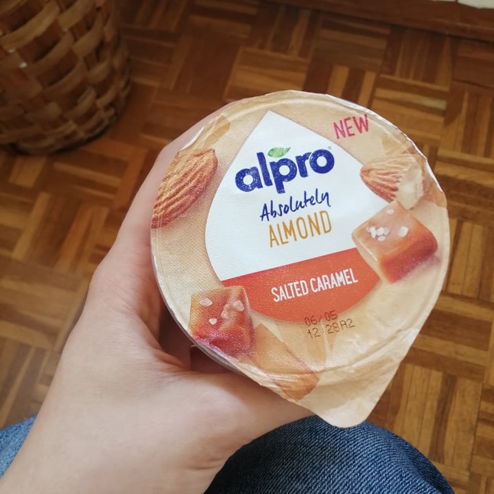 photo of Alpro Absolutely almond salted caramel shared by @cristianac on  08 Jun 2022 - review