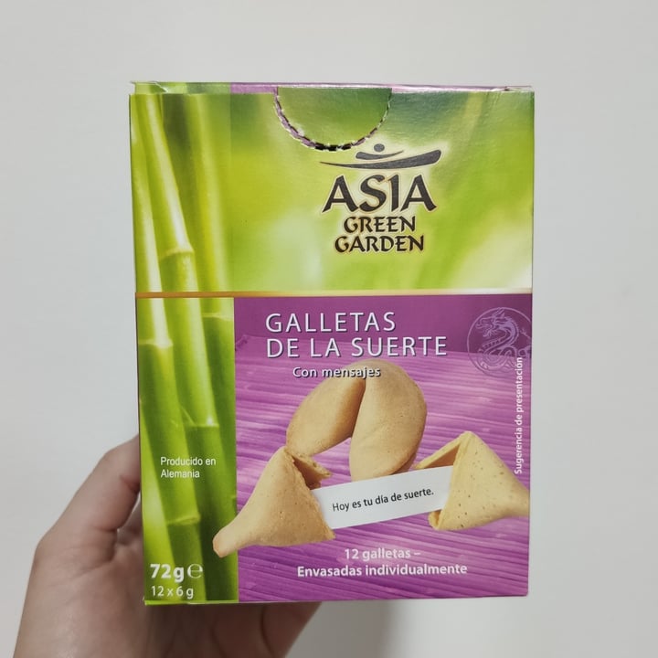 photo of Asia Green Garden Galletas de la suerte shared by @toffeee on  31 Dec 2020 - review