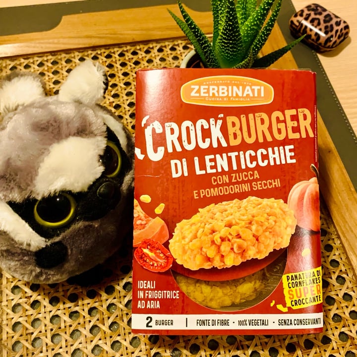 photo of Zerbinati Crockburger Di Lenticchie Con Zucca E Pomodori Secchi shared by @gingersaint on  04 Nov 2022 - review