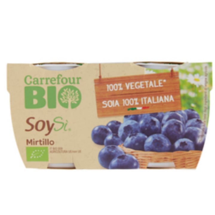 photo of Carrefour Bio Soysì Al Mirtillo shared by @ilmondodici on  10 Jul 2022 - review