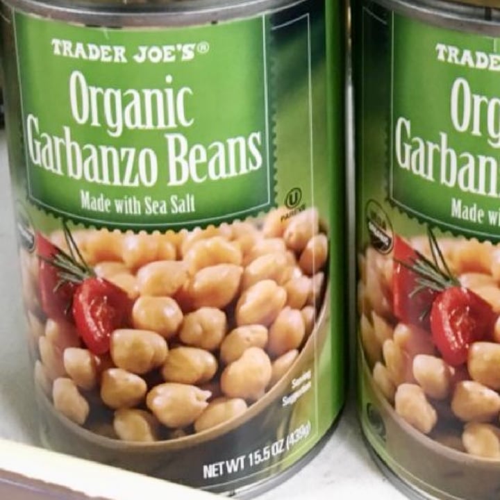 photo of Trader Joe's Organic Garbanzo Beans shared by @peggiwood on  29 May 2022 - review
