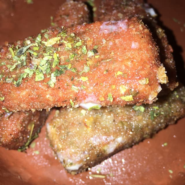 Foto del plato “Bastoncitos de muzzalmendra”