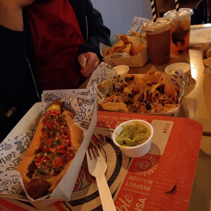 review photo of Cafe Leon Interior 6 Local 3 Paseo Del Faro Burrito Beyond Meat shared by @esmeralda on 03 Oct 2020 - review