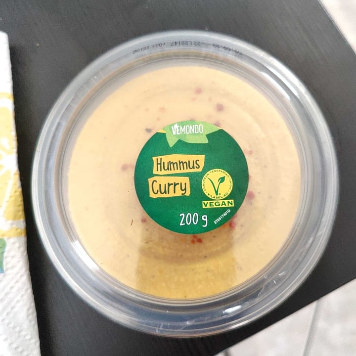 photo of Vemondo  Hummus Curry shared by @montaonair on  30 Aug 2022 - review