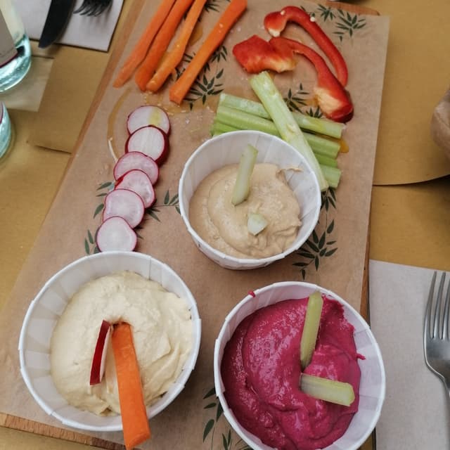 Photo of the dish “Tris Di Hummus”