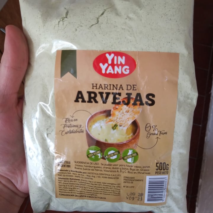 review photo of Yin Yang Harina de arvejas shared by @franjv on 15 Oct 2020 - review